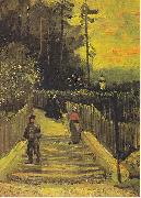 Vincent Van Gogh Small way in Montmartre Germany oil painting artist